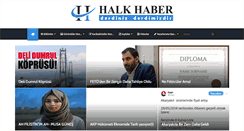 Desktop Screenshot of halkhaber.org